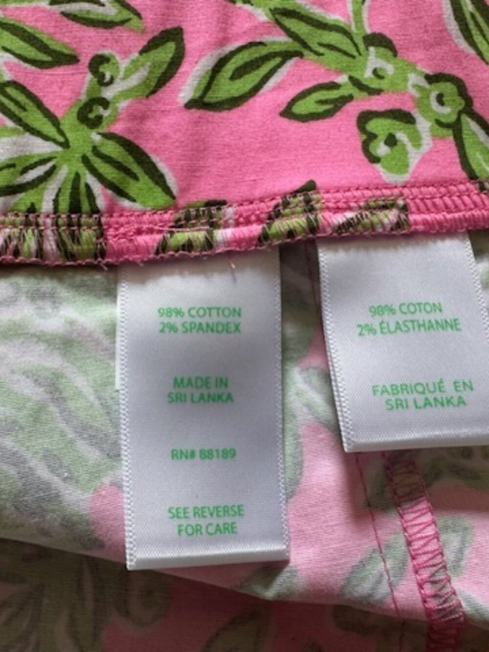 Lilly Pulitzer Alista Stretch Shorts Animal Print w/ Pockets Rousseau Pink Sz M - Picture 7 of 8